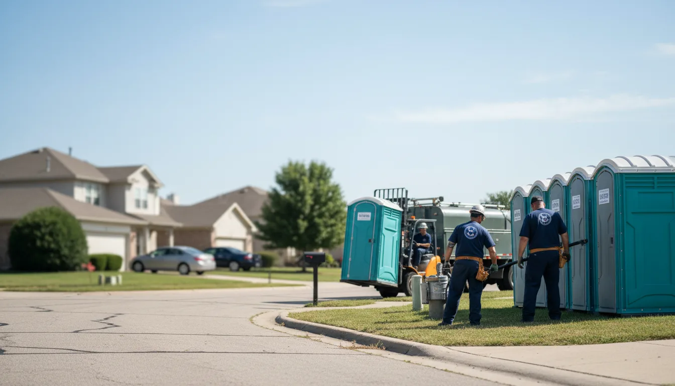 Porta Potty Rental in Arlington, OH near me